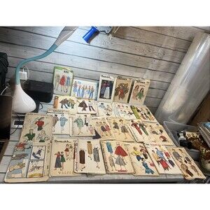 Men’s/ Womens Vintage Sewing Patterns Simplicity Butterick McCalls  (24)